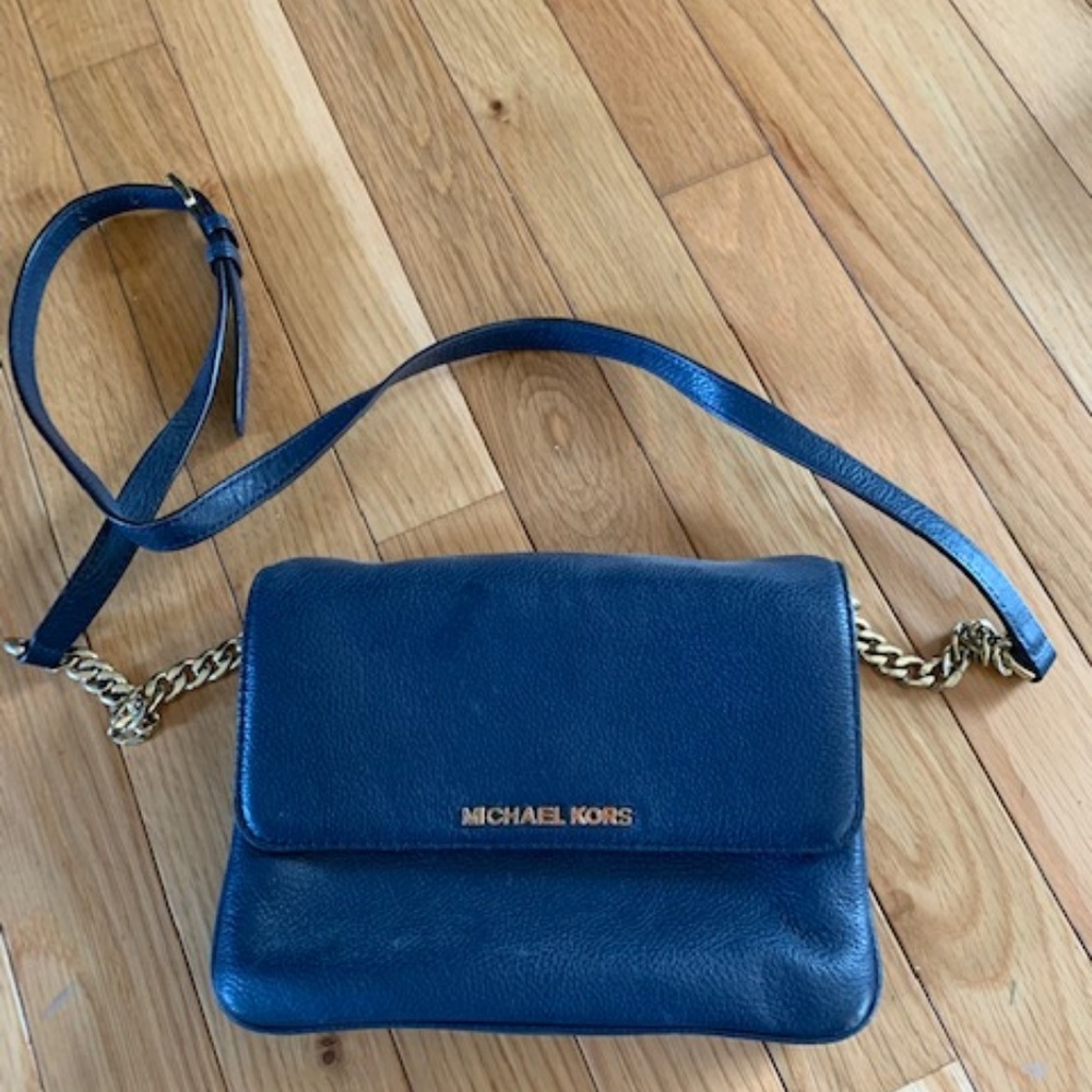 Michael Kors Navy Crossbody Handbag